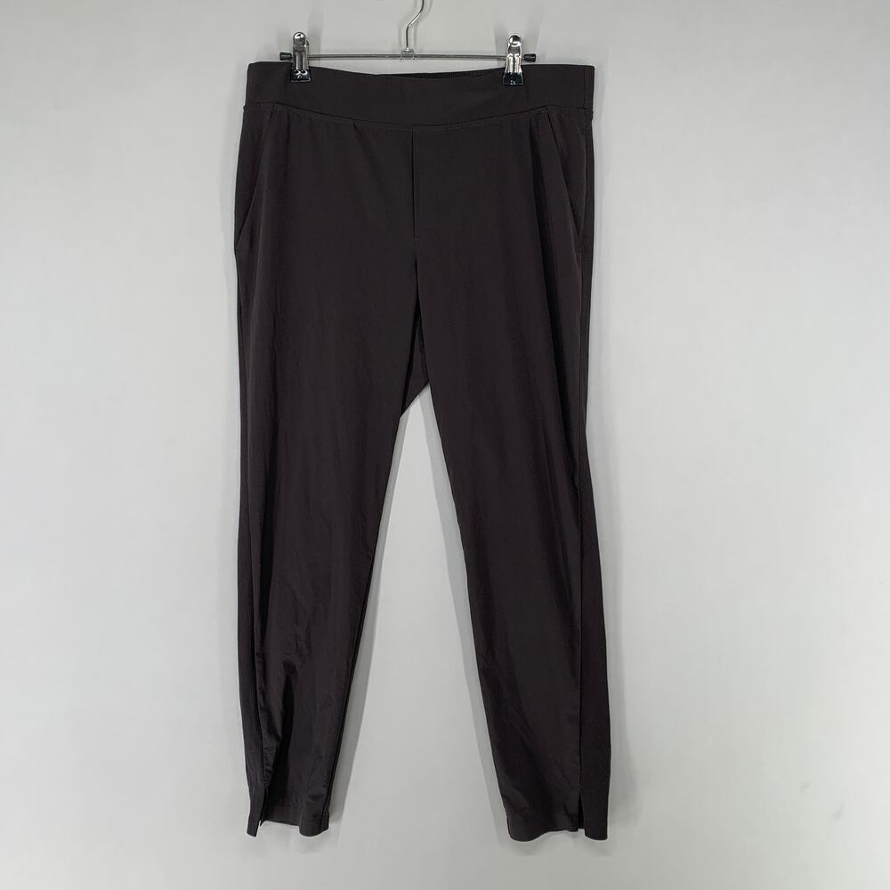 Athleta Women Trekkie Jogger Pants 8 Brown Hiking Outdoors Stretch Pockets 27 - Picture 1 of 10